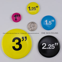 1.25" Buttons